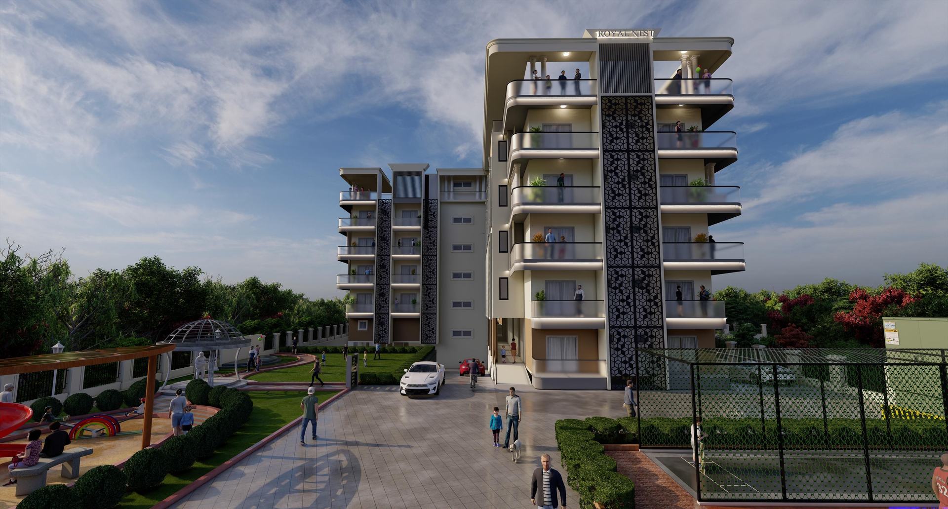 Royal Nest exterior view